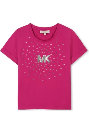Michael Kors T-shirt med logobroderi