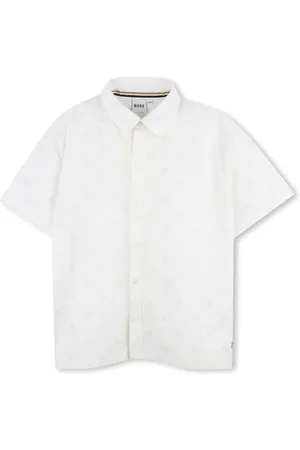 HUGO BOSS Skjorte med logotryk
