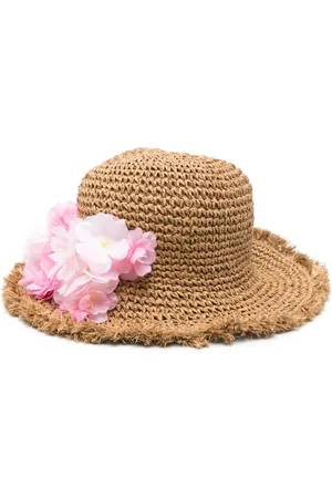 MONNALISA Hat med blomsterapplikation