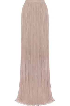 Alberta Ferretti Lang silkenederdel