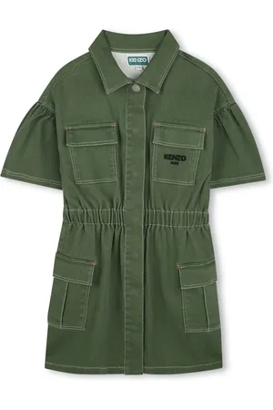 Kenzo Kjole med broderet logo