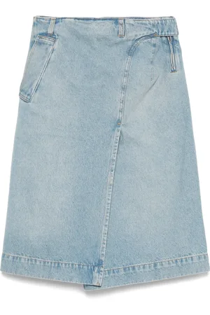 Victoria Beckham Mellemlang nederdel i denim