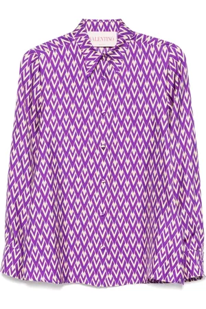 VALENTINO GARAVANI Toute La V skjorte i twill