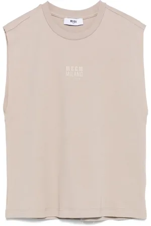 Msgm Tanktop med hævet logo