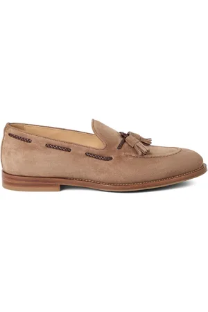 Brunello Cucinelli Loafers i ruskind