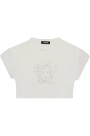 VERSACE T-shirt med Medusa Head-motiv