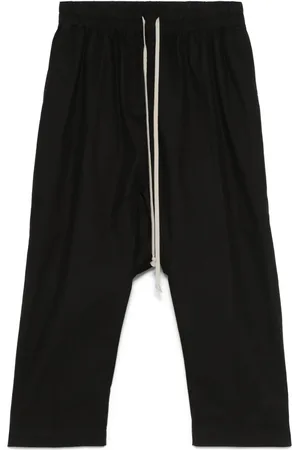 Rick Owens Cropped bukser med snoretræk