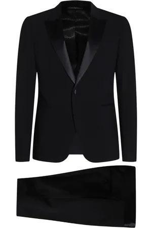 Emporio Armani Jakkesæt med satin-detalje
