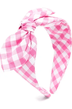 Moschino Ginghamternet hårbånd