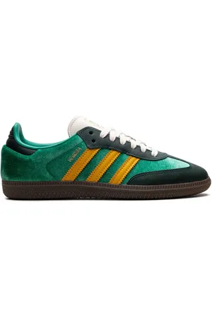 adidas Samba OG "Court Green/Preloved Yellow/College Green" sneakers