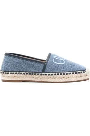 Chloé Espadriller i denim