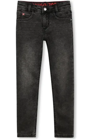 HUGO BOSS Jeans med logomærke og smalle ben
