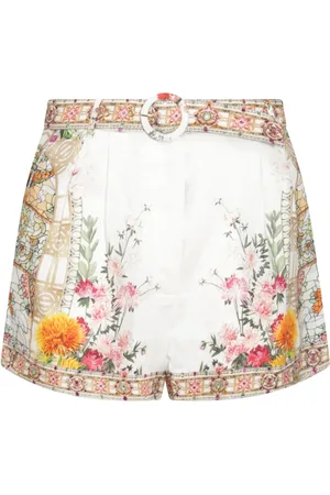 Camilla Shorts med blomstertryk