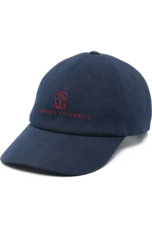 Brunello Cucinelli Baseballkasket med broderet logo