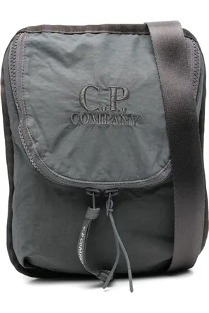 C.P. Company Ensfarvet Paper Touch-messenger-taske