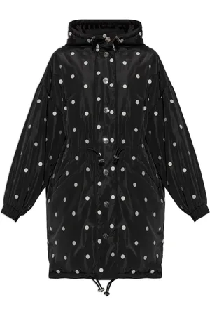 Kate Spade Polkaprikket parkafrakke
