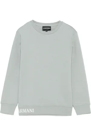 Emporio Armani Sweatshirt med logokant