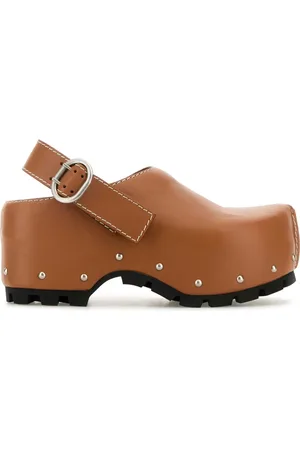 Jil Sander 90 mm slip on-sko i læder