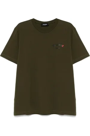 Dsquared2 T-shirt med gummi-logo