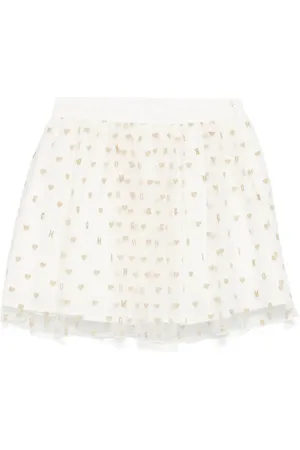 Moschino Nederdel i hjertejacquard
