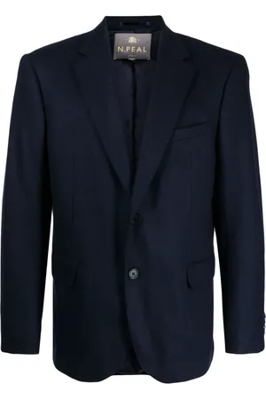 N.PEAL Enkeltradet blazer med indsnit