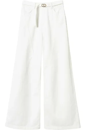 Twin-Set Oval T-jeans med brede ben