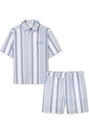 Givenchy Stribet sæt med skjorte og shorts