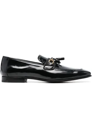 Tom Ford Loafers i læder med horsebit-detalje