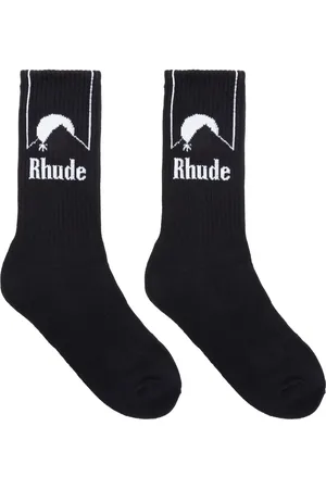 Rhude Strømper med intarsia-logo