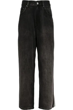 CROQUIS Jeans med lige ben og sidestribe