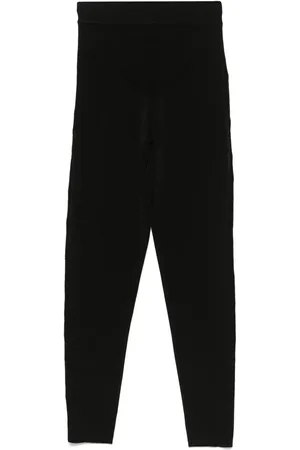 MUGLER Leggings i skulptureret strik