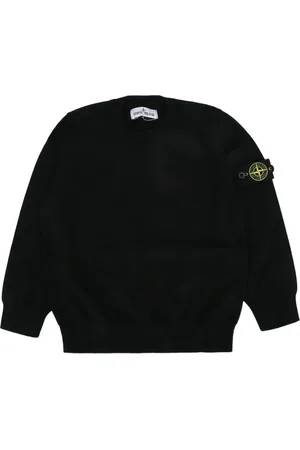 Stone Island Sweater med kompasmotiv