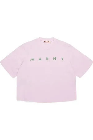 Marni T-shirt med logotryk