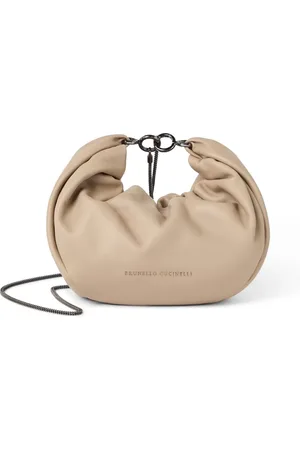 Brunello Cucinelli Monili crossbody-taske med kæderem