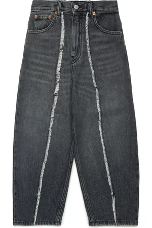 Maison Margiela Jeans med frynset kant