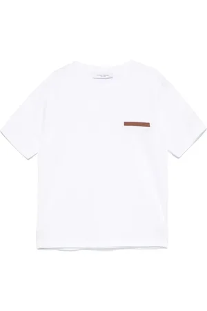 Paolo Pecora T-shirt med falsk lommedetalje