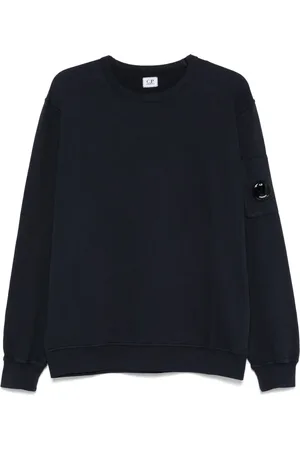 C.P. Company Sweatshirt med linsedetalje