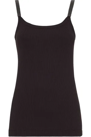 Brunello Cucinelli Tanktop med monili-detalje