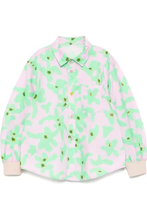 JNBY by JNBY Skjorte med buet kant og blomstertryk