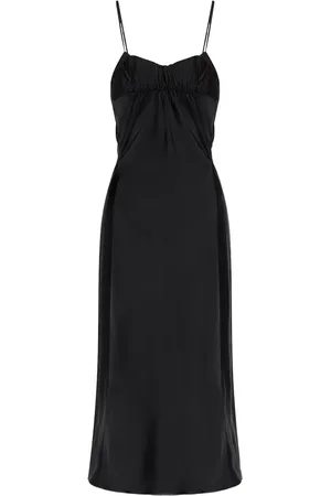 Jil Sander Mellemlang bustier-kjole med samledetalje