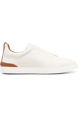 Ermenegildo Zegna Slip-on sneakers i læder