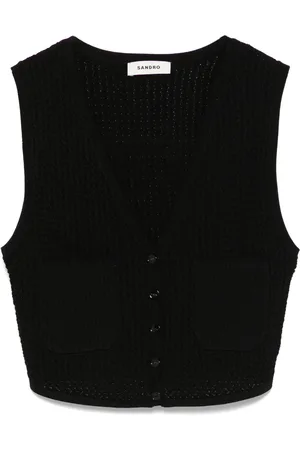 Sandro Strikket top