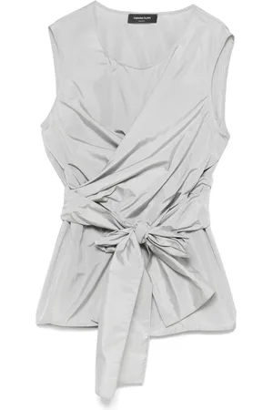Fabiana Filippi Taffeta-bluse