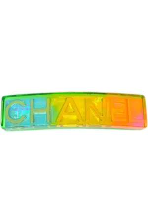 CHANEL Hårspænde med logo fra 1997