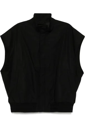CROQUIS Vest med ribbet kant