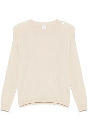 ELEVENTY Sweater med pailletter