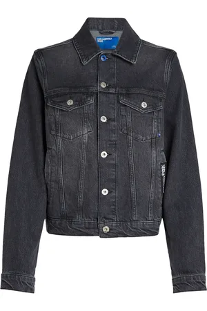Karl Lagerfeld Denimjakke med almindelig pasform
