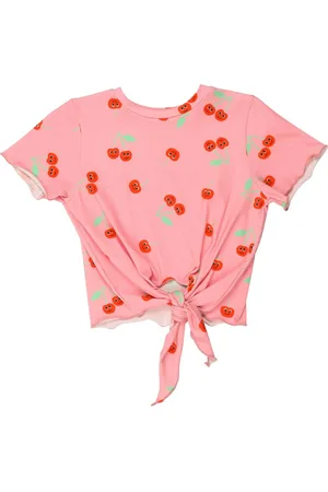 Wauw Capow by Bangbang Chloe T-shirt med kirsebær-tryk