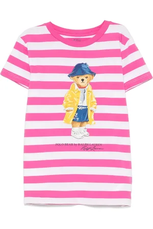 Ralph Lauren T-shirt med Polo Bear-tryk