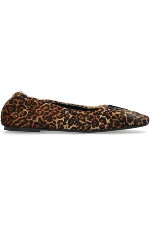 Golden Goose Ballerinaer med leopardtryk